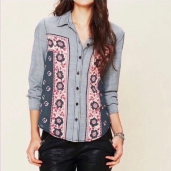 Free People bandana print top - Picture 7 of 7